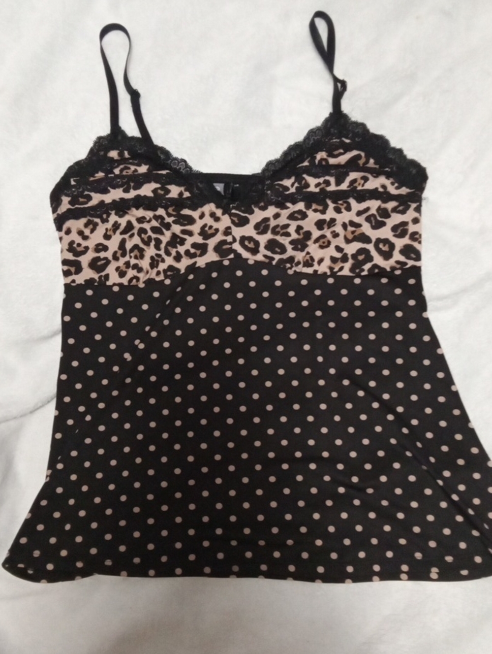 2/$7** No Brand Medium* Animal Print And Polka Dot Camisole